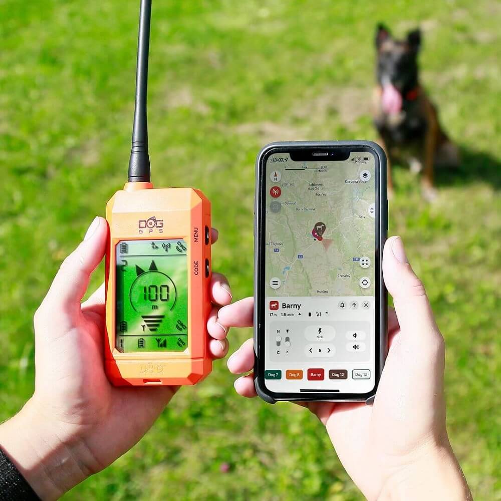 GPS за куче Dogtrace X30 с приемник и каишка снимка 7